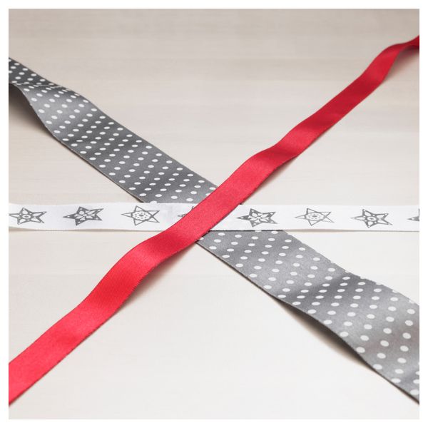 Лента, 3 шт ВИНТЕР 2016, серый/белый, красный - схема-чертеж с размерами