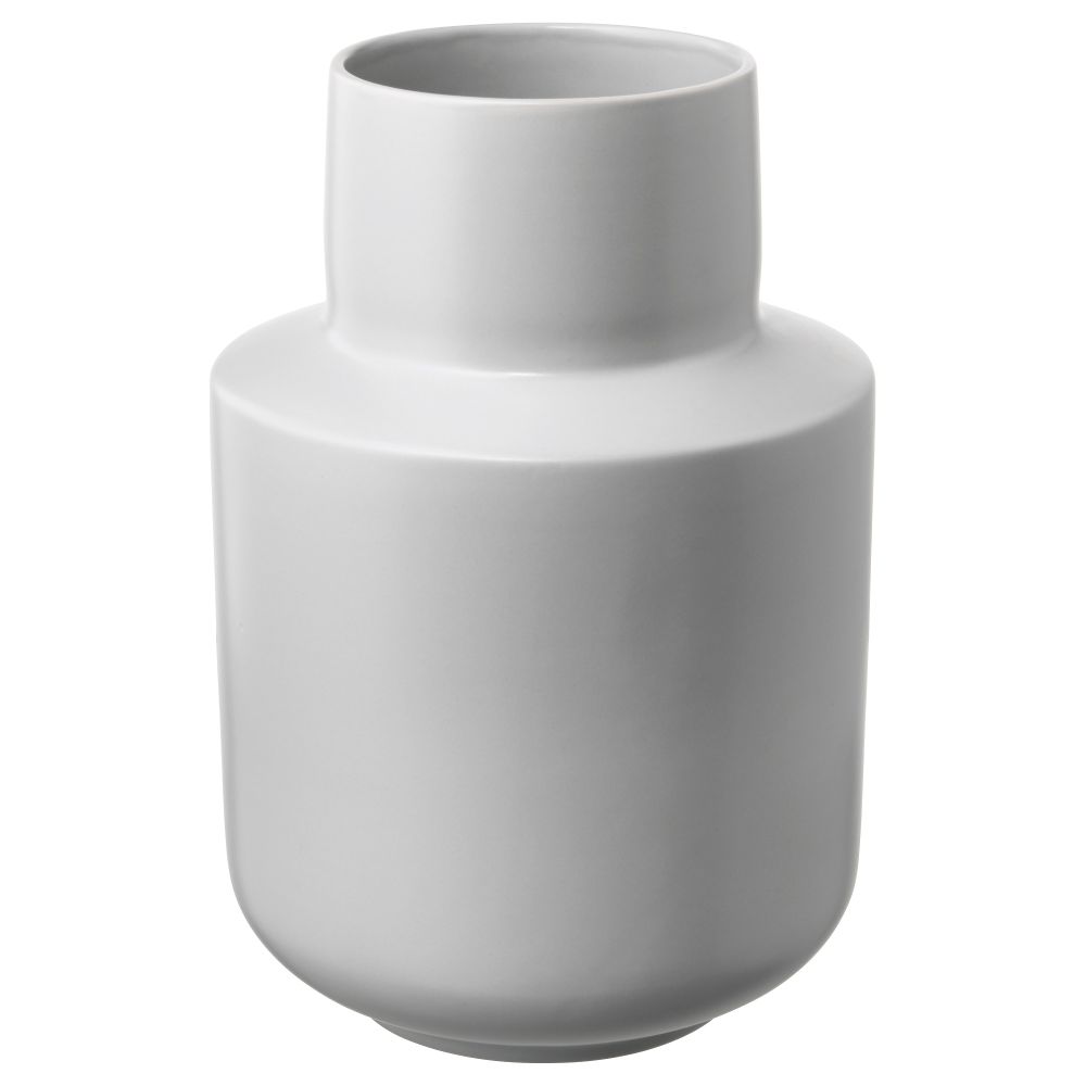 Ваза ГРАДВИС, серый (24 см) - фото 1