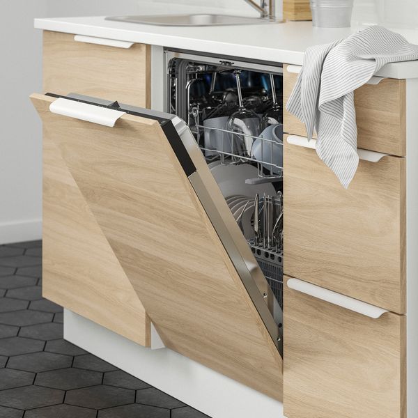 Кухня, белый, под дуб, 223x63.5x222 см IKEA BEGIVENHET БЕГИВЕНХЕТ 093.377.43 - фото 7