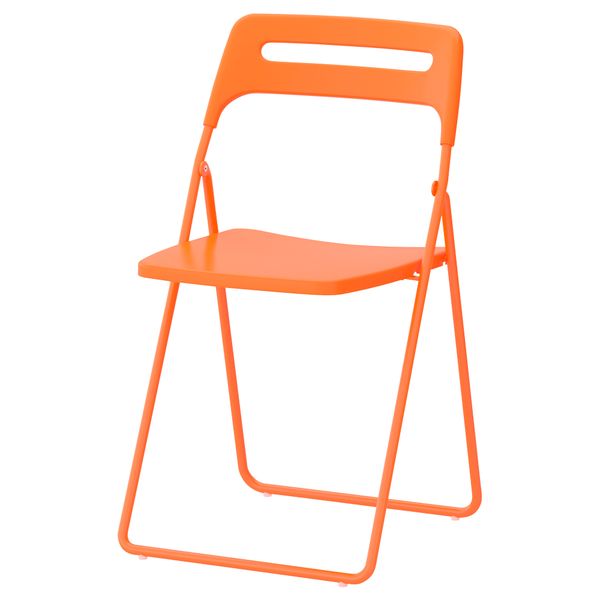 Стул складной НИССЕ, оранжевый - фото 1