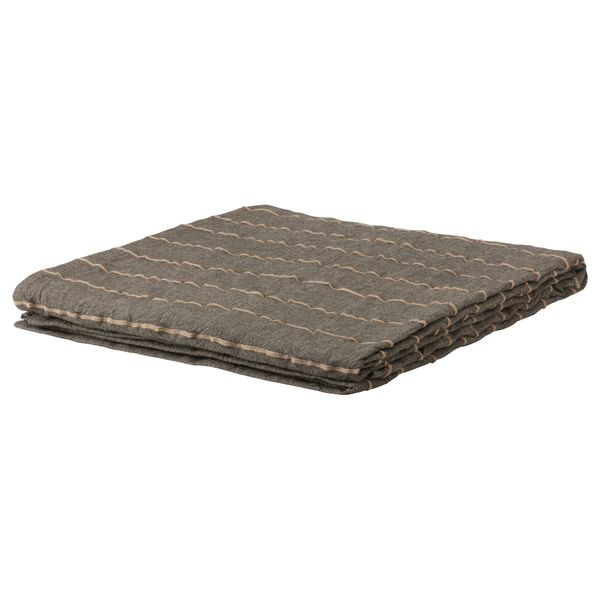 Покрывало ТАЛЛОРТ, черный/естественный - схема-чертеж с размерами