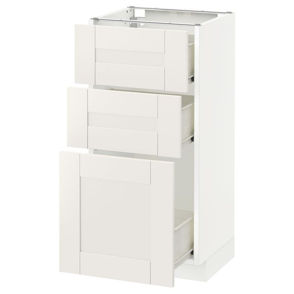 IKEA, вид спереди - схема-чертеж с размерами