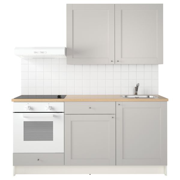 Кухня, 180 см, серый IKEA KNOXHULT КНОКСХУЛЬТ 793.933.06 - фото 3