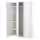 PAX / TYSSEDAL Гардероб, комбинация - белый/белый 150x60x236 см