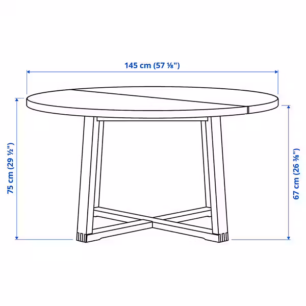 MÖRBYLÅNGA / MÅRENÄS МОРЕНЭС Стол+4 стула с подлокотниками - фото 8