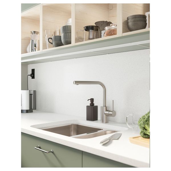 Настенная панель под заказ, белый под камень/ламинат 1 м²x1.3 см IKEA SIBBARP СИББАРП 204.205.28 - схема-чертеж с размерами