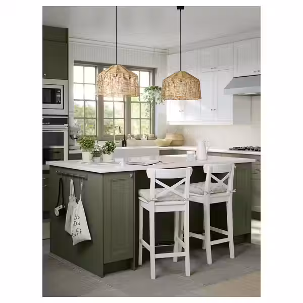 ROSENTORP РОЗЕНТОРП Стул барный - белый/белый 63 см - фото 2