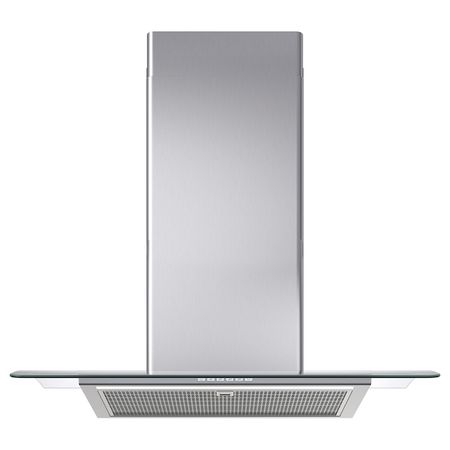 Колпак вытяжного шкафа стенного крепл, нержавеющая сталь/стекло IKEA BALANSERAD БАЛАНСЕРАД 803.939.61
