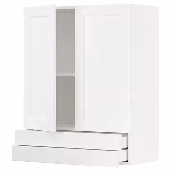 METOD / MAXIMERA Навесной шкаф/2дверцы/2ящика - фото 1