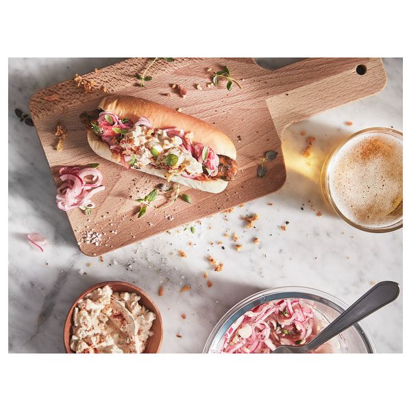 Доска разделочная, бук, 30x15 см IKEA PROPPMÄTT ПРОППМЭТТ 302.334.18 - фото 12