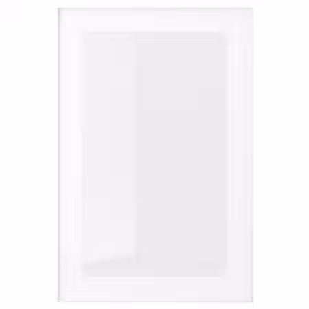 HEJSTA Стеклянная дверь - белый/прозрачное стекло 40x60 см