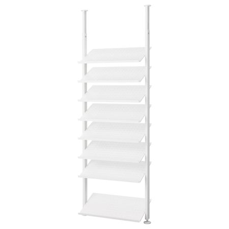 Открытая комбинация для хранения, белый 92x36x222-350 см IKEA ELVARLI ЭЛВАРЛИ 292.039.88