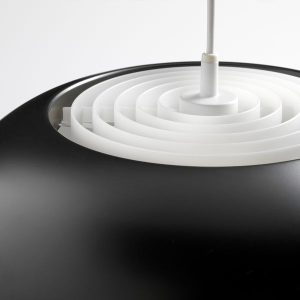 Подвесной светильник, антрацит IKEA NYMÅNE НИМОНЕ 404.071.49 - схема-чертеж с размерами