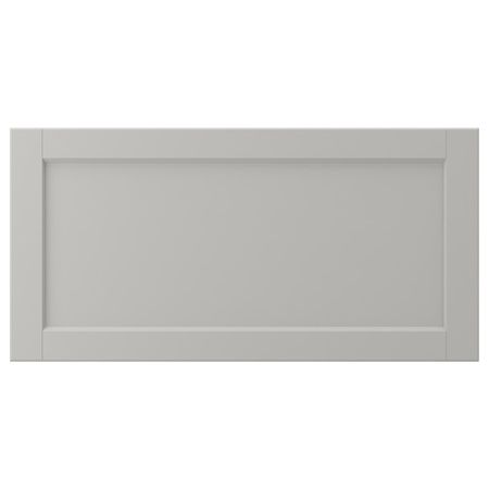Фронтальная панель ящика, светло-серый 80x40 см IKEA LERHYTTAN ЛЕРХЮТТАН 604.615.74