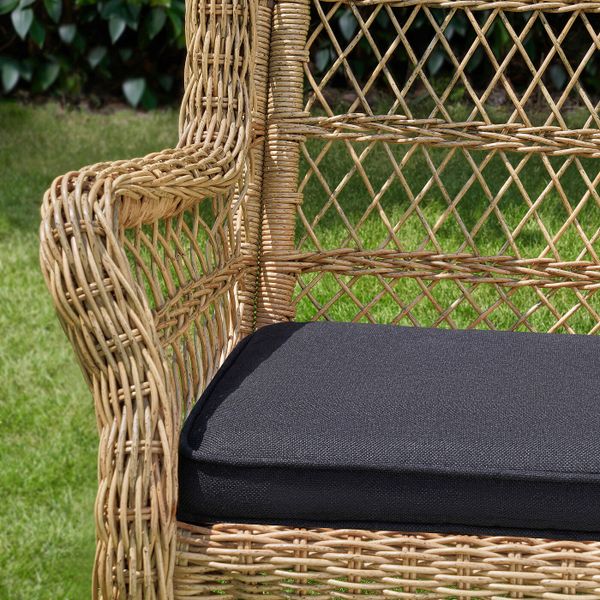 Кресло с подголовником, для/дома/сада, ЙЭРПОН/дувхольмен антрацит IKEA RISHOLMEN РИСХОЛЬМЕН 094.352.20 - фото 4