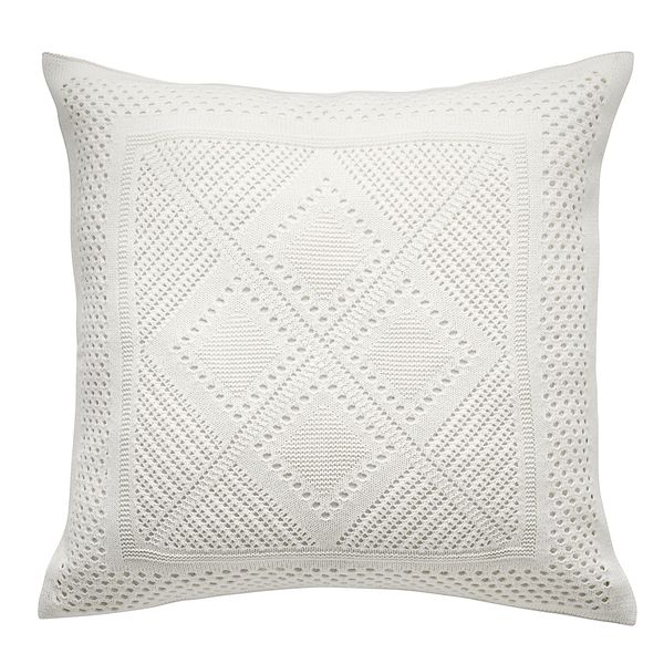 Чехол на подушку ЛАВФЛЮ, белый, четырехугольной формы (50x50 см) - схема-чертеж с размерами