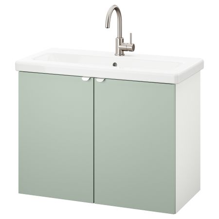 Шкаф под раковину с 2-мя дверцами IKEA TVÄLLEN ЛЕН ТВЭЛЛЕН, BEGIVENHET БЕГИВЕНХЕТ 494.972.49