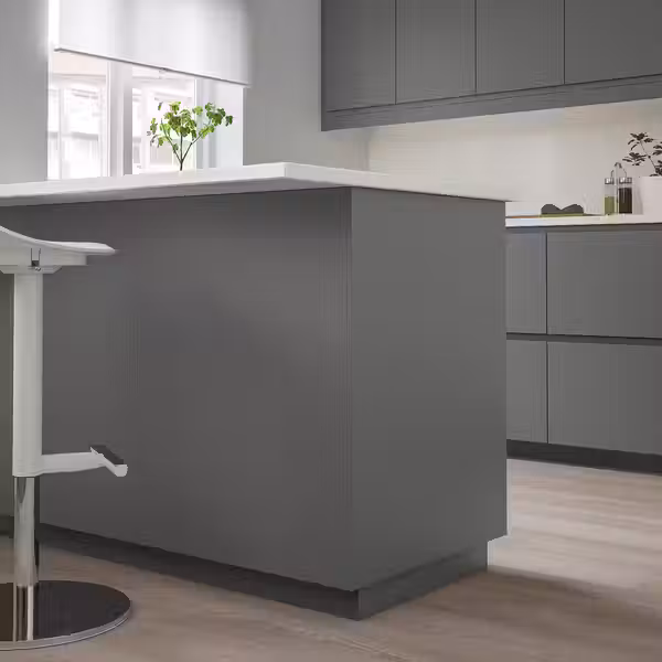 FÖRBÄTTRA Накладная панель - темно-серый 39x240 см - схема-чертеж с размерами