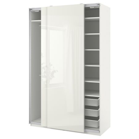 Гардероб, 150x66x236 cm IKEA PAX/HASVIK 294.780.01