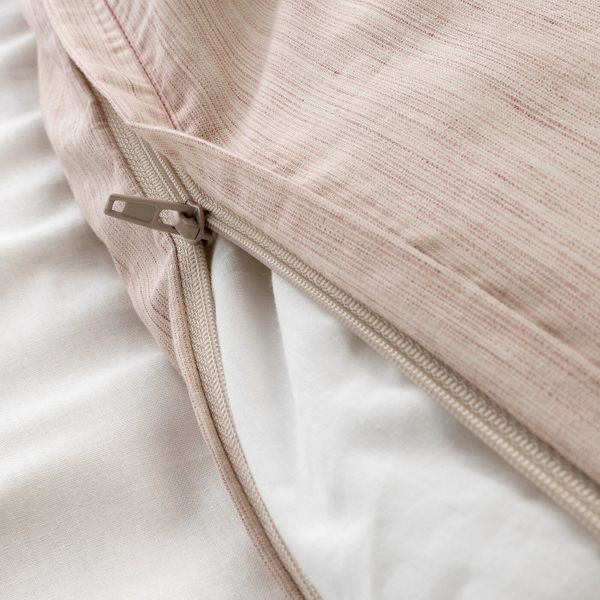 Пододеяльник и 1 наволочка, розовый 150x200/50x70 см IKEA SKOGSALM СКОГСАЛЬМ 304.233.43 - фото 3