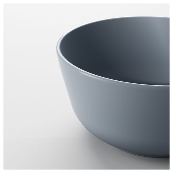 Миска ДИНЕРА, серо-синий (14 см) - схема-чертеж с размерами