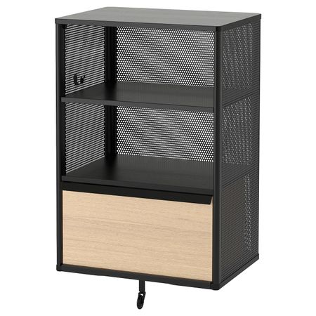 Модуль для хранения, сетка/черный 61x101 см IKEA BEKANT БЕКАНТ 403.630.08