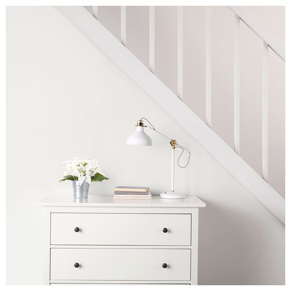 Искусственное растение в горшке ФЕЙКА, "Рождественская звезда" белый (12 см) - схема-чертеж с размерами