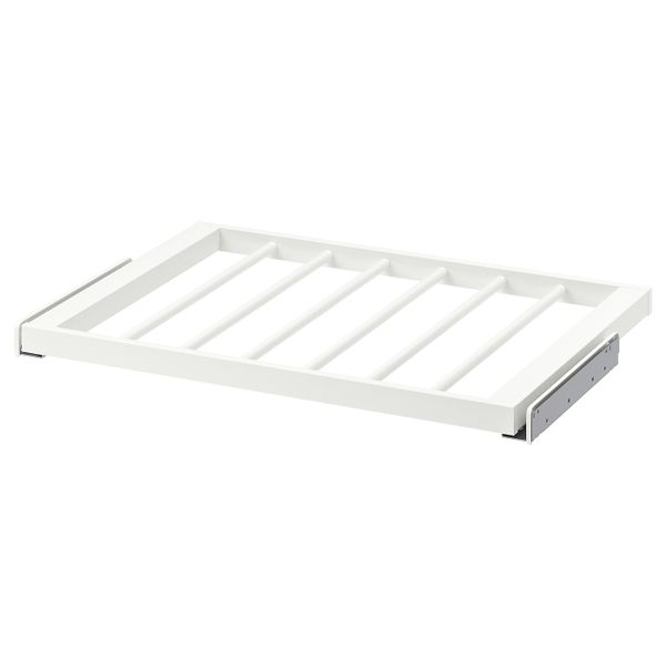 Выдвижная вешалка для брюк, белый 75x58 см IKEA KOMPLEMENT КОМПЛИМЕНТ 304.465.42 - фото 1