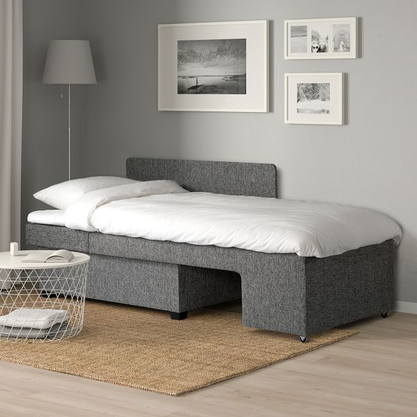 2-местный диван-кровать, Сандсбру серый IKEA GRÄLLSTA ГРЭЛЛЬСТА 904.008.19 - фото 4