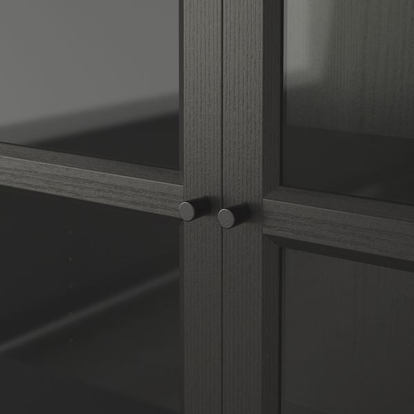 Стеллаж, 200x30x237 см, черно-коричневый IKEA BILLY БИЛЛИ, OXBERG ОКСБЕРГ 690.204.73 - фото 5