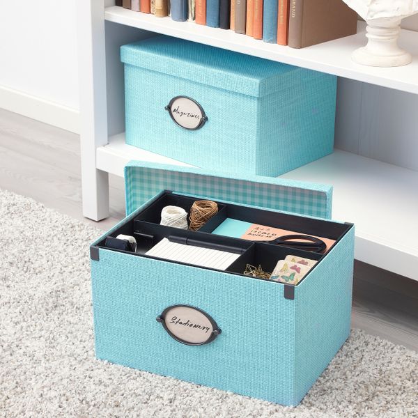 Вставка для контейнера, 33x24x6 см IKEA ФУЛЛФОЛЬЯ 104.022.90 - фото 3