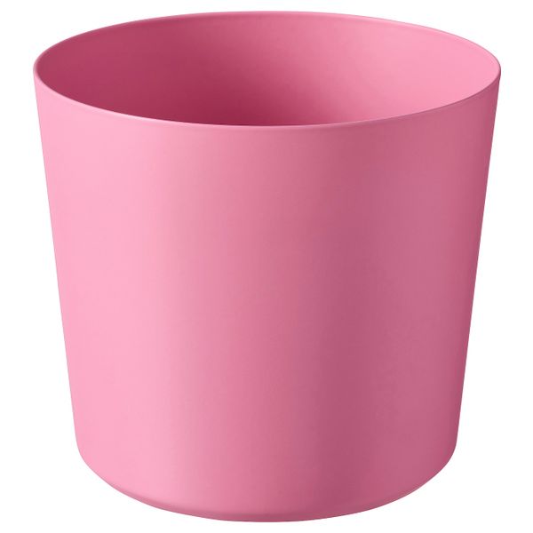 Кашпо, для дома, улицы/розовый 9 см IKEA OMFÅNG ОМФОНГ 104.639.00 - фото 1