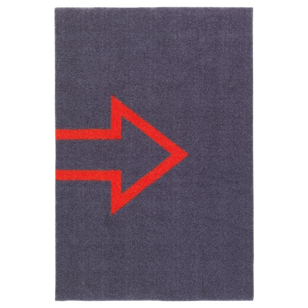 Придверный коврик СЕЙЕТ, темно-серый (40x60 см) - фото 1