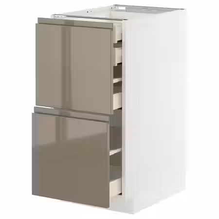 METOD / MAXIMERA Напольн шк 2фасада/2низ/1срд/1вс ящ