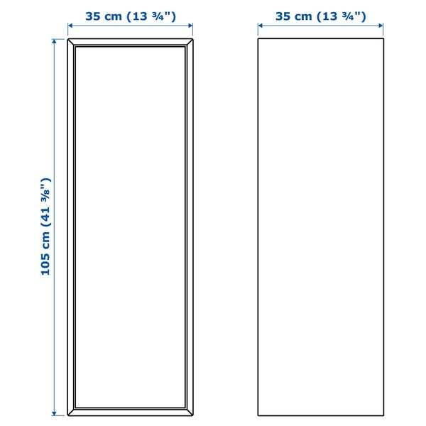 IKEA, дополнительный ракурс - схема-чертеж с размерами
