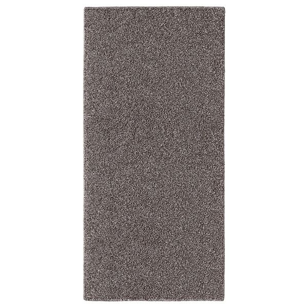 Ковер, длинный ворс, коричневый 57x120 см IKEA ALLERSLEV АЛЛЕРСЛЕВ 003.980.43 - фото 1