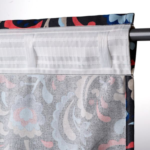 Гардины с прихватом, 1 пара, темно-серый 145x300 см IKEA АННЕМАРЬЯ 904.709.92 - фото 7