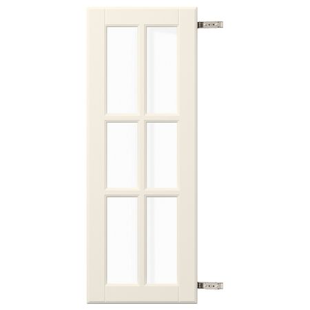 Дверца с петлями, белый с оттенком 30x80 см IKEA BODBYN БУДБИН 892.868.53