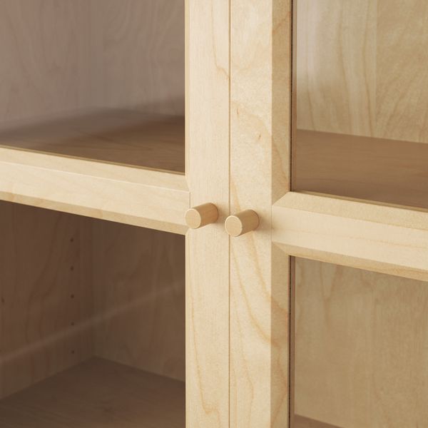 Стеллаж, 200x30x237 см, березовый шпон IKEA BILLY БИЛЛИ, OXBERG ОКСБЕРГ 990.234.08 - фото 5