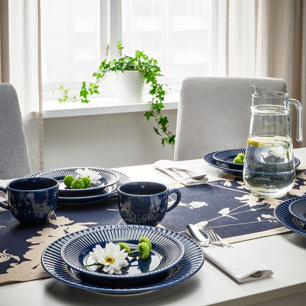 Дорожка настольная IKEA SVARTVIDE 405.413.79 - схема-чертеж с размерами