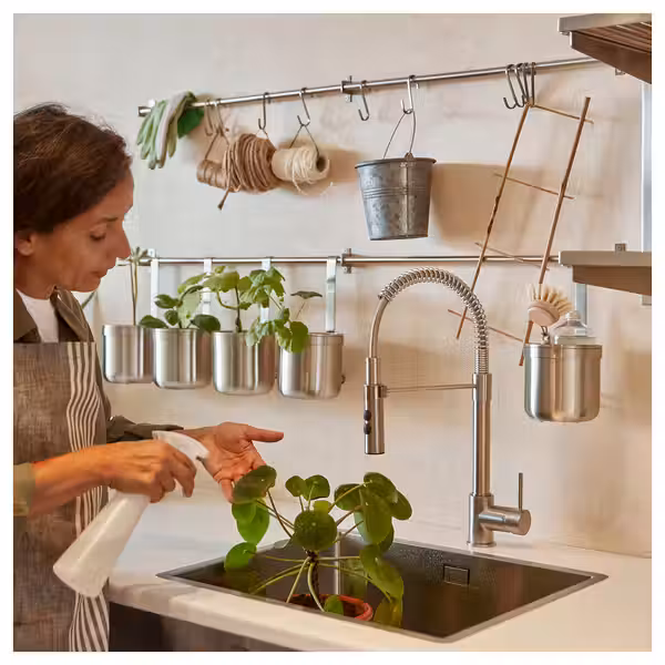 KUNGSFORS Рейлинг - нержавеющ сталь 56 см - фото 3