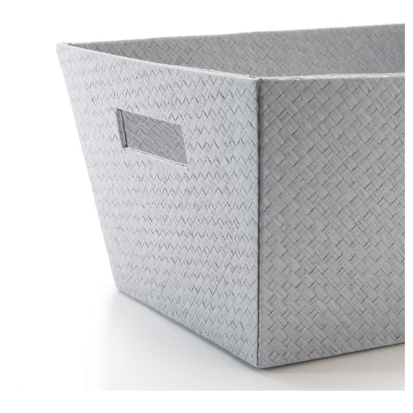 Корзина БАТТИНГ, серый (27x35x18 см) - фото 2
