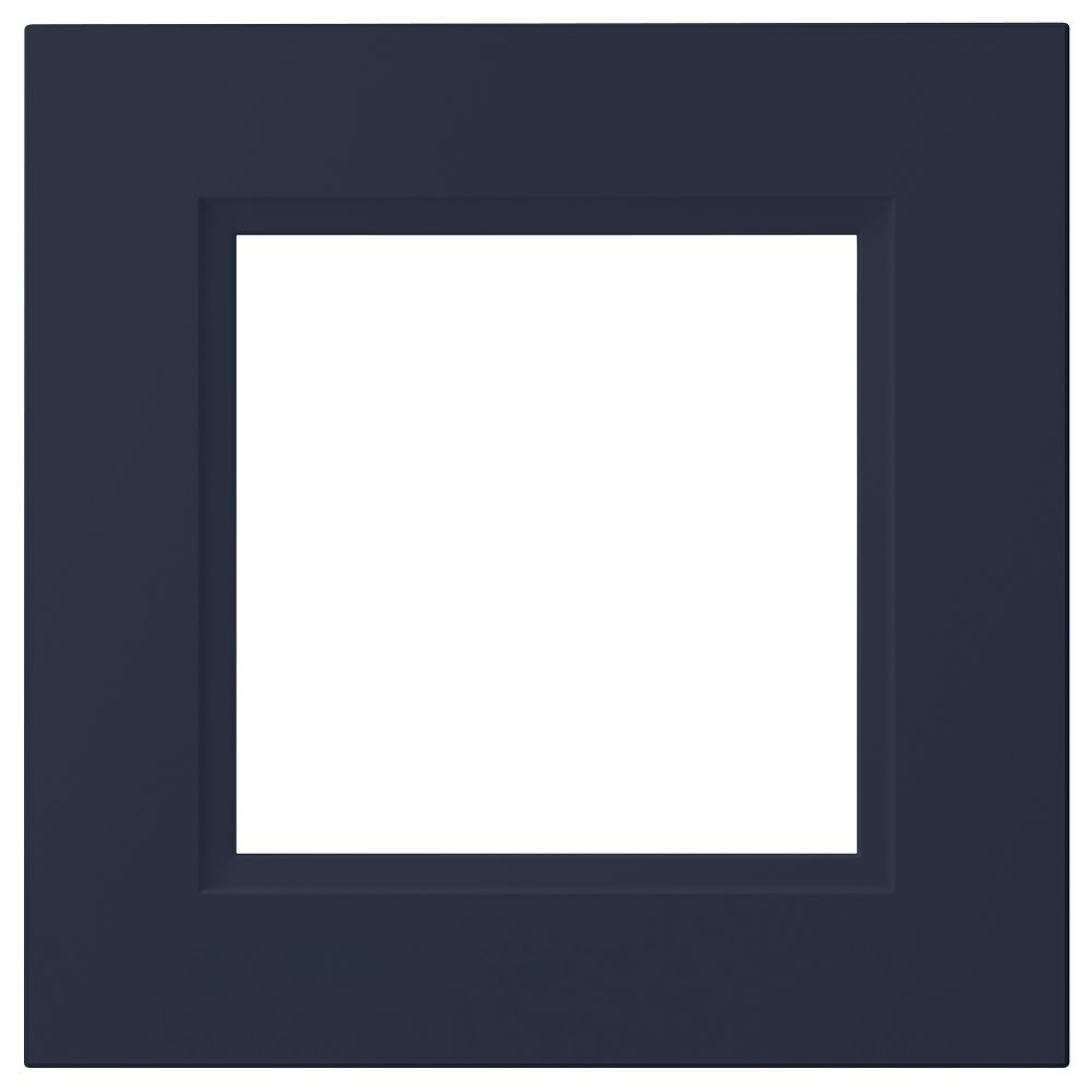 Стеклянная дверь, матовая поверхность синий, 40x40 см IKEA AXSTAD АКСТАД 204.752.38 - фото 1