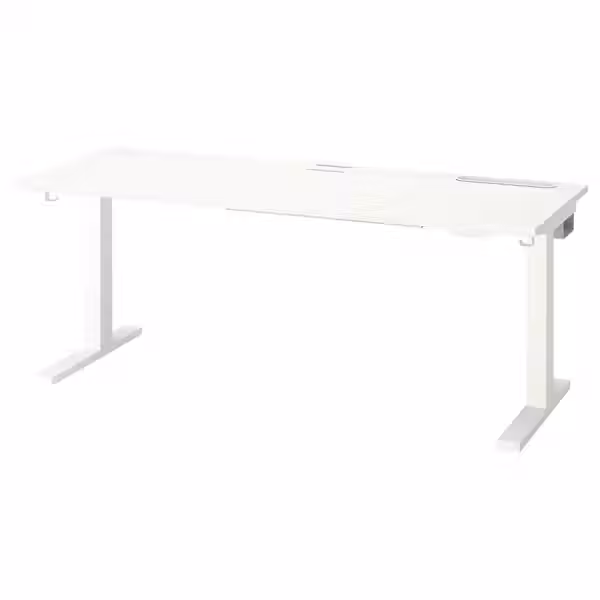 MITTZON МИТТЗОН Стол/трансф - электрический белый 160x60 см - фото 2