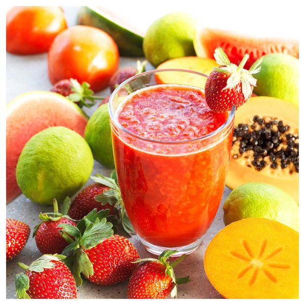 Ароматическая свеча в стакане СОММАР 2017, Клубника и гуава, розовый (8 см) - схема-чертеж с размерами