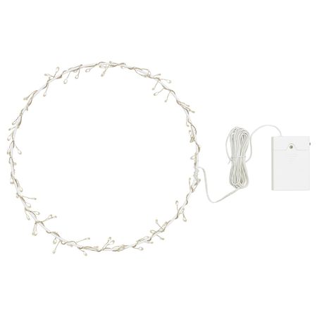 Подвесной светильник, светодиодный, с батарейным питанием, круглой формы, 27 см IKEA СТРОЛА 404.441.23