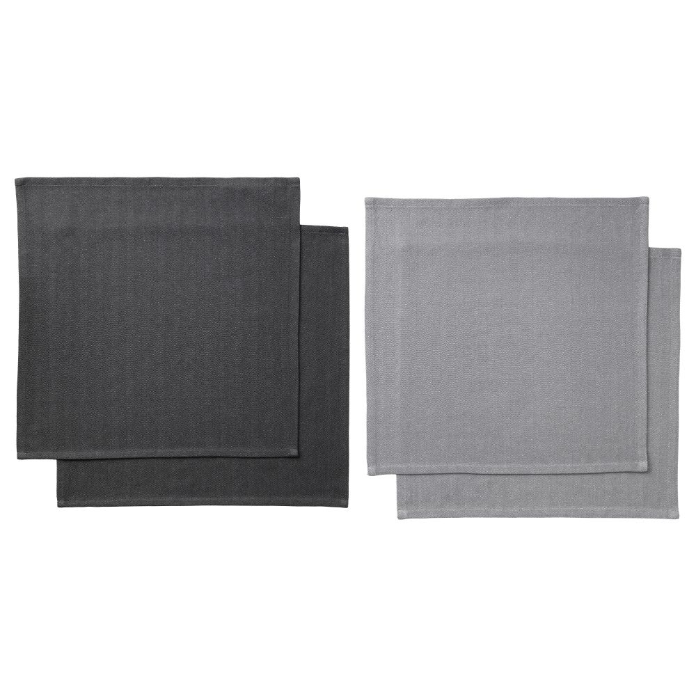 Салфетка СИТТНИНГ, разные цвета, серый - фото 1