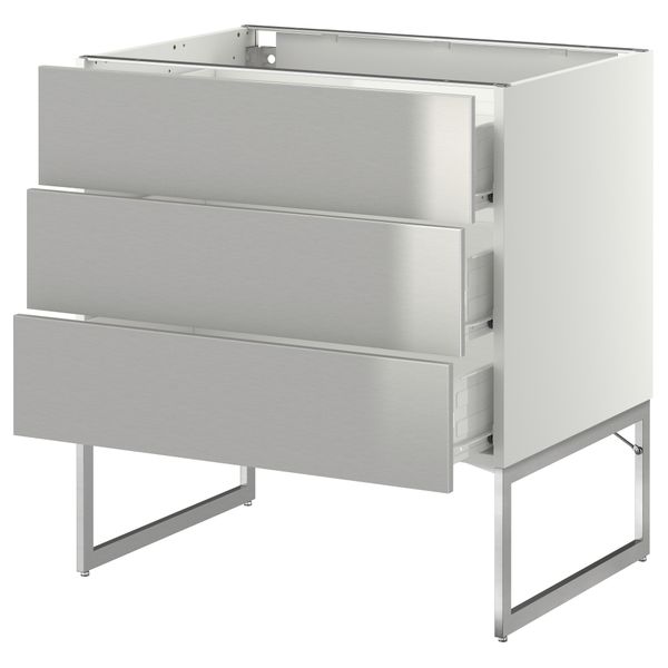 IKEA, вид спереди - схема-чертеж с размерами