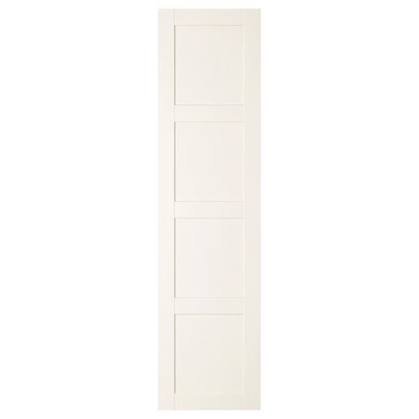 BERGSBO Дверь - белый 50x195 см - фото 1