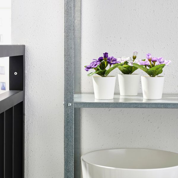 Искусственное растение и кашпо, для дома, улицы Фиалка 6 см IKEA ФЕЙКА 304.524.77 - фото 3